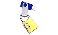 USB Card Als u uw data wil beschermen tegen het verwijderen ervan door de eindgebruiker, dan vereist dat een Flashbay Dual Zone flash drive.